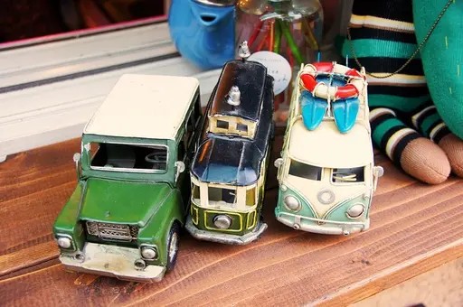 Classic model vans and small cars
